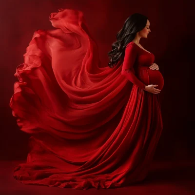 Dreamy Maternity Portrait