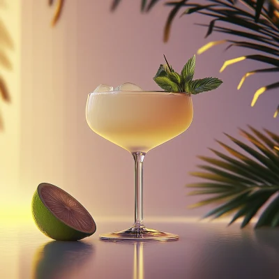 Hyper Realistic Bay Breeze Cocktail