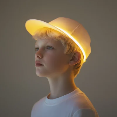 Luminous Cap Portrait