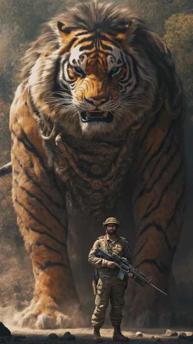 Indian Army Soldier and Beast Warrior