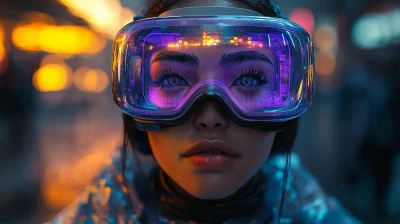 Cyberpunk VR Character