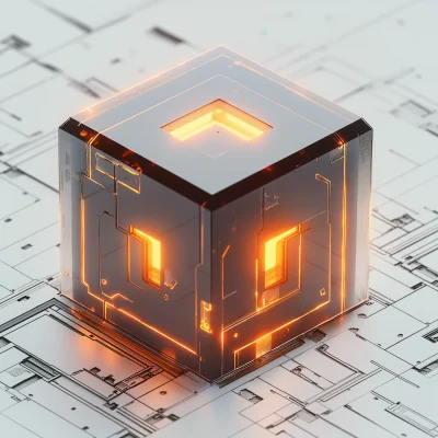 Cyberpunk Square Icon