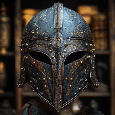 Medieval Evil Helmet