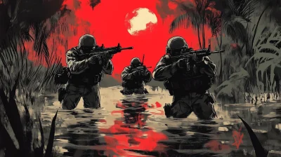 Vintage Horror Navy Seals