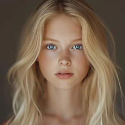 Blue Eyed Model