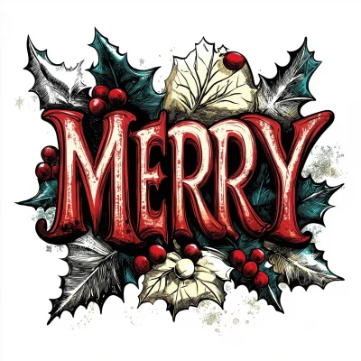 Merry Christmas T-shirt Design