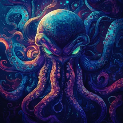 Cthulhu Themed Windows 11 Wallpaper