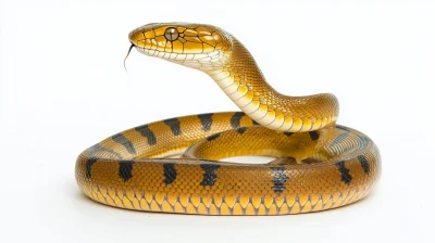 Golden Cobra Snake