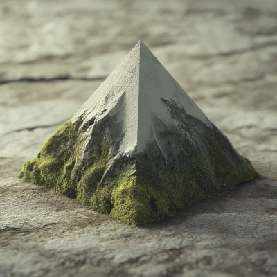 Pyramid Mountain Illustration