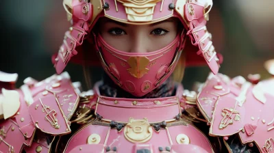 Pink Samurai Armor