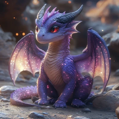 Purple Dragon Majesty