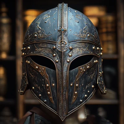 Medieval Evil Helmet