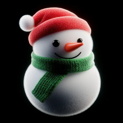 Cute Christmas Snowman