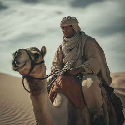 Lawrence of Arabia on Camel