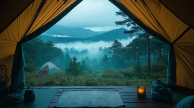 Foggy Morning in Japan Valley