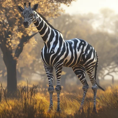 Hybrid Giraffe Zebra