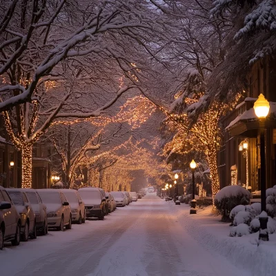 Portland Oregon at Christmas