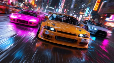 Tokyo Drift Cars