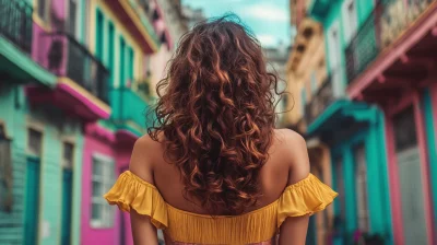 Beautiful Indian Lady in Buenos Aires