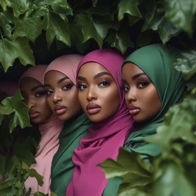 Beautiful Muslimah Women