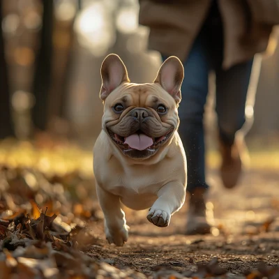 French Bulldog in the Park