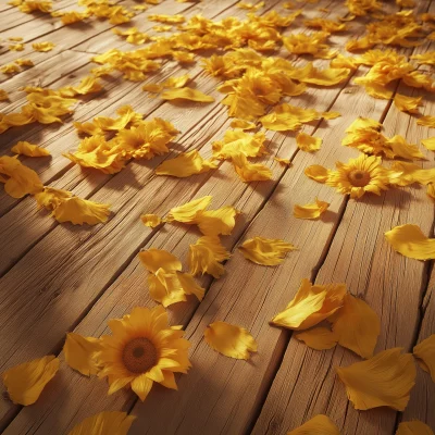 Hyperrealistic Wooden Floor