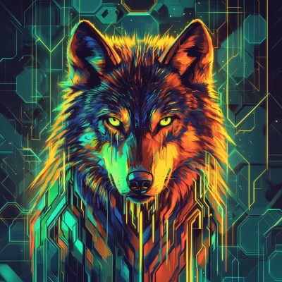 Neon Wolf