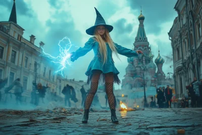 Modern Sorceress in Moscow