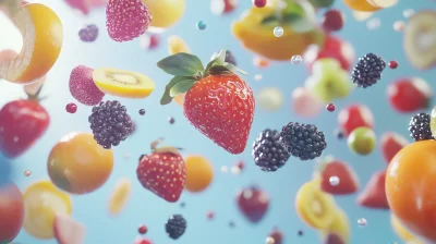 Floating Fruits