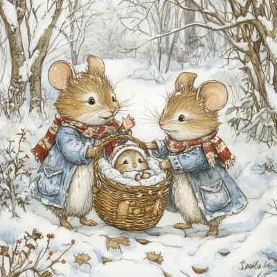 Winter Celebration in Brambly Hedge