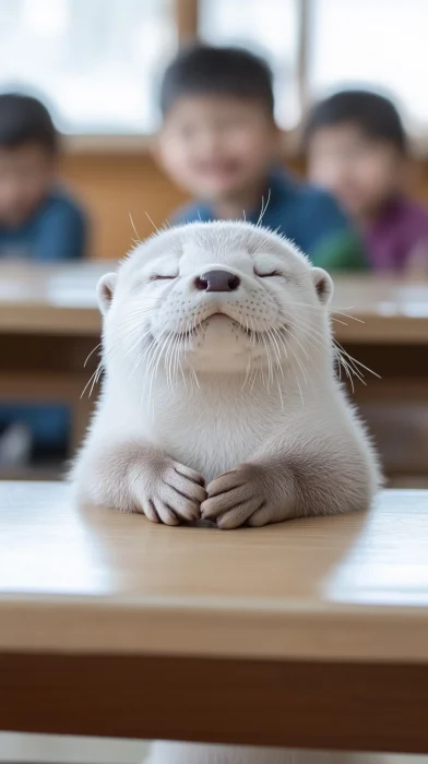 Cute Classroom Otter