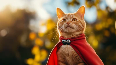 Superhero Cat