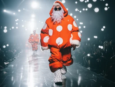 Santa on the Runway