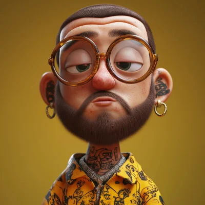 Pixar Style Rapper