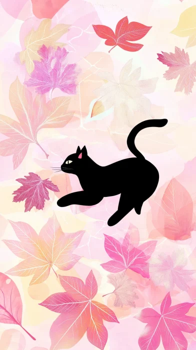 Autumn Breeze Cat