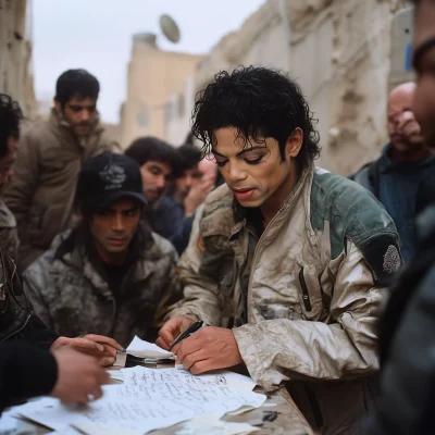 Michael Jackson in War