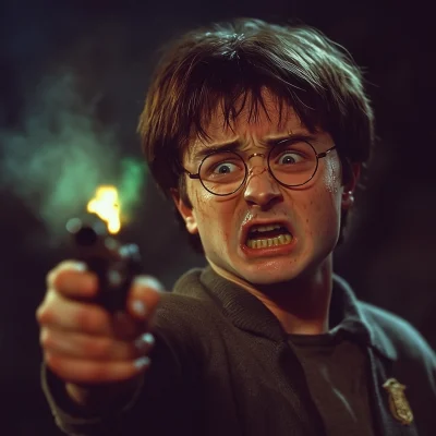 Magic Guns Harry Potter