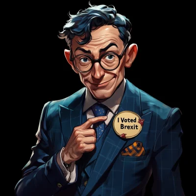 Brexit Nerd Character