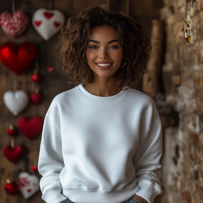 White Sweatshirt Mockup