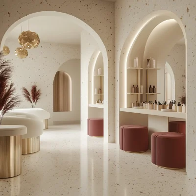 Luxury Cosmetic Salon Interior