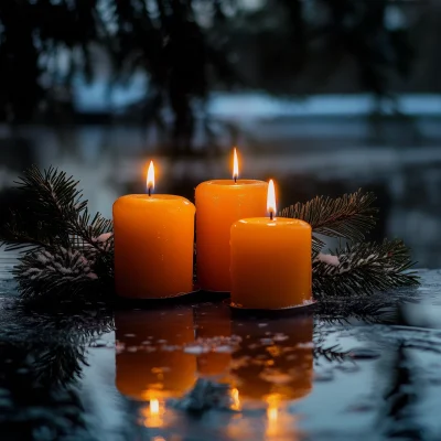 Three Candles for Advent