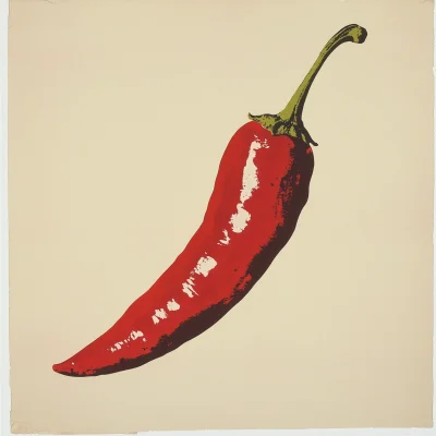 Chilli Pepper Print