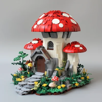 Lego Mushroom House