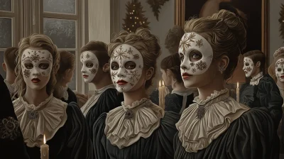 Surreal Holiday Masquerade Ball