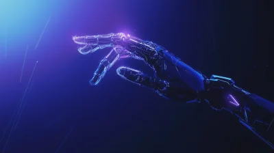 Futuristic AI Hand