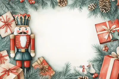 Nutcracker Watercolor