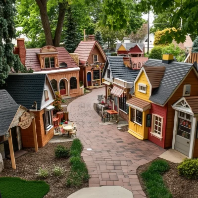 Kids Playhouse Village