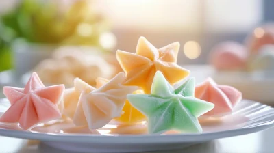 Japanese Confectionery with Origami