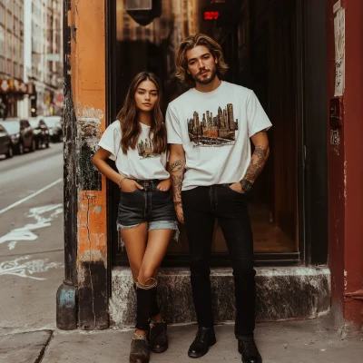 Young Couple in New York City