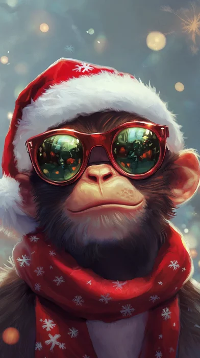 Christmas Monkey